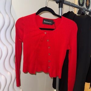 Realisation Par Scarlet Ribbed Cardigan